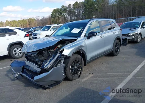 2025 Honda Cr-V Hybrid Sport from USA, damaged, VIN 7FARS6H59SE062347
